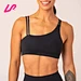 one shoulder sports bra